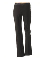 Pantalon droit noir TRICOT CHIC pour femme seconde vue