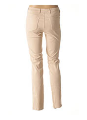 Pantalon slim beige DIVUIT pour femme seconde vue