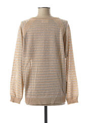 Pull gris MY SUNDAY MORNING pour femme seconde vue