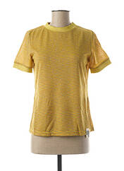 T-shirt jaune ODD COLOR STUDIO pour femme seconde vue