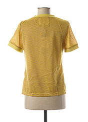 T-shirt jaune ODD COLOR STUDIO pour femme seconde vue