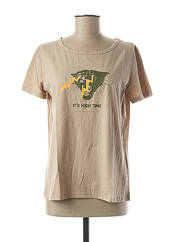 T-shirt vert ODD COLOR STUDIO pour femme seconde vue