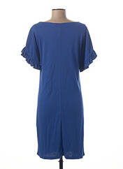Robe mi-longue bleu COMOUNAREGADERA pour femme seconde vue