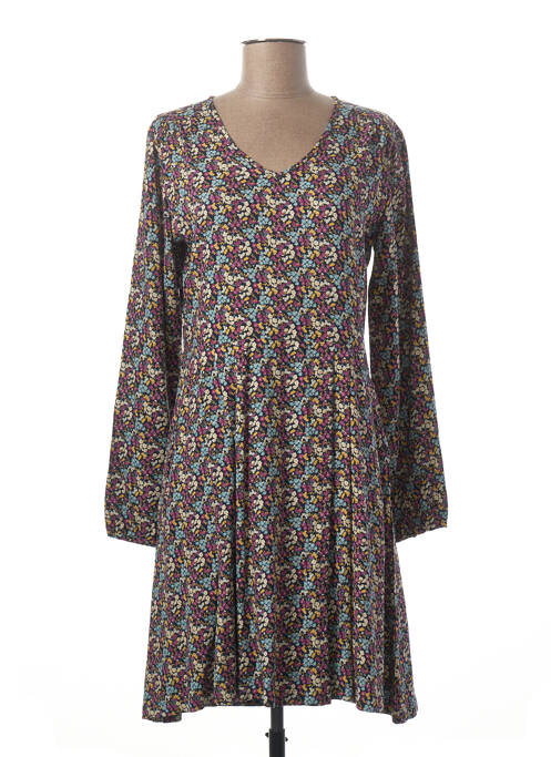 Robe mi-longue violet TRANQUILLO pour femme