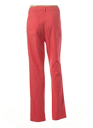 Pantalon droit stretch taille normale rouge SKFK femme