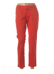 Pantalon 7/8 orange REIKO pour femme seconde vue