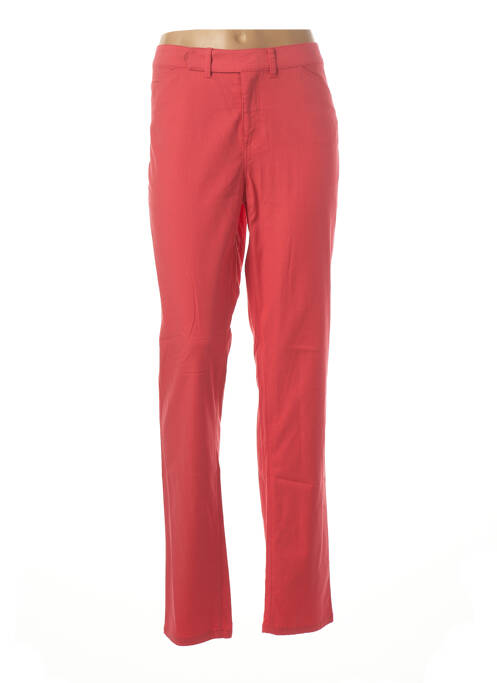 Pantalon droit rouge SKFK pour femme