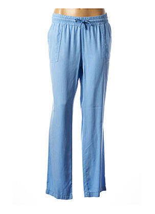 Pantalon droit bleu ANNA MONTANA pour femme