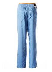 Pantalon droit bleu ANNA MONTANA pour femme seconde vue