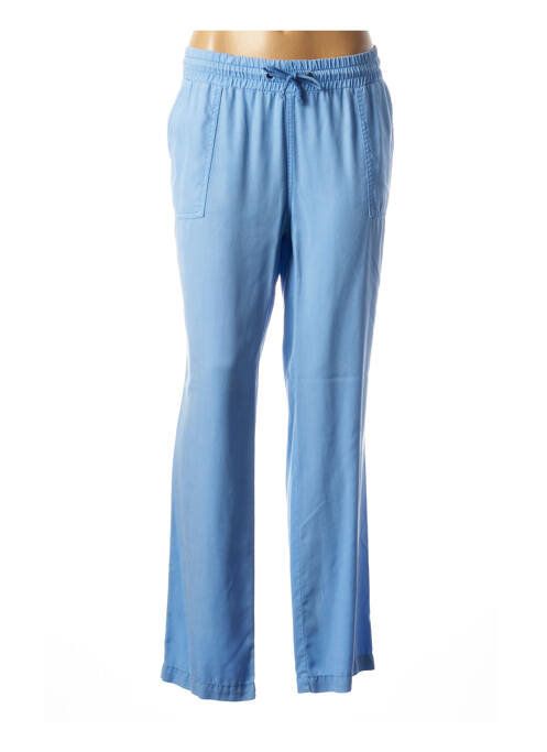 Pantalon droit bleu ANNA MONTANA pour femme