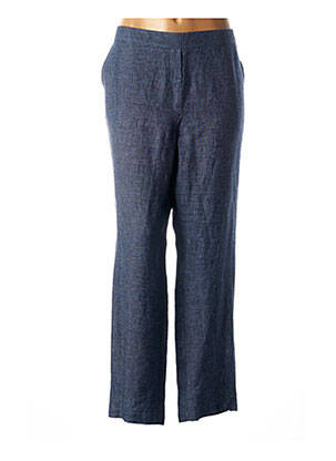 Pantalon droit bleu GR NATURE pour femme