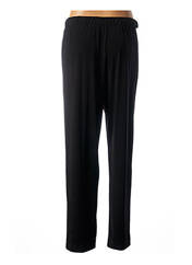 Pantalon droit noir ORTO BOTANICO pour femme seconde vue
