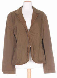Veste casual marron PAUL DAVID BENSON femme