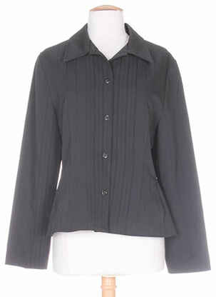 Veste casual noir CARNET DE BORD femme
