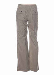 Pantalon droit beige TERRE & MER pour femme seconde vue