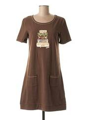 Robe courte marron ANANKE pour femme seconde vue