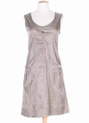 Robe mi-longue gris PLATINE COLLECTION pour femme seconde vue