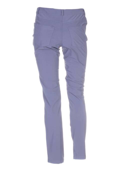 Pantalon droit bleu PLATINE COLLECTION pour femme