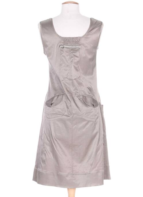 Robe mi-longue gris PLATINE COLLECTION pour femme