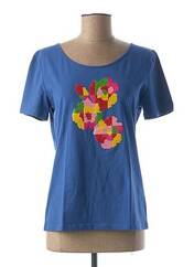 T-shirt bleu ANANKE pour femme seconde vue