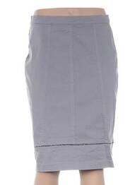 Jupe mi-longue gris FILIPINE LAHOYA femme
