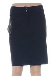 Jupe mi-longue bleu PLATINE COLLECTION femme