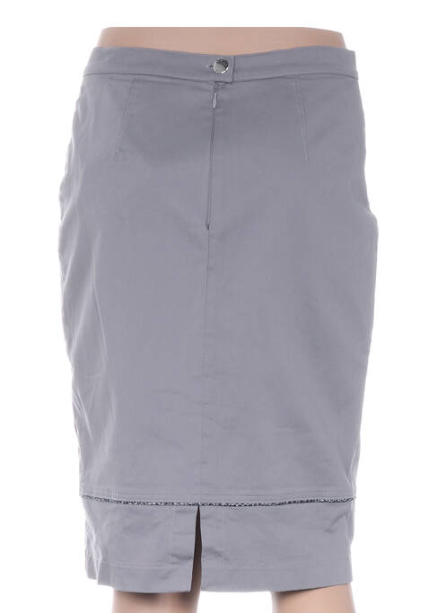 Jupe mi-longue gris FILIPINE LAHOYA pour femme