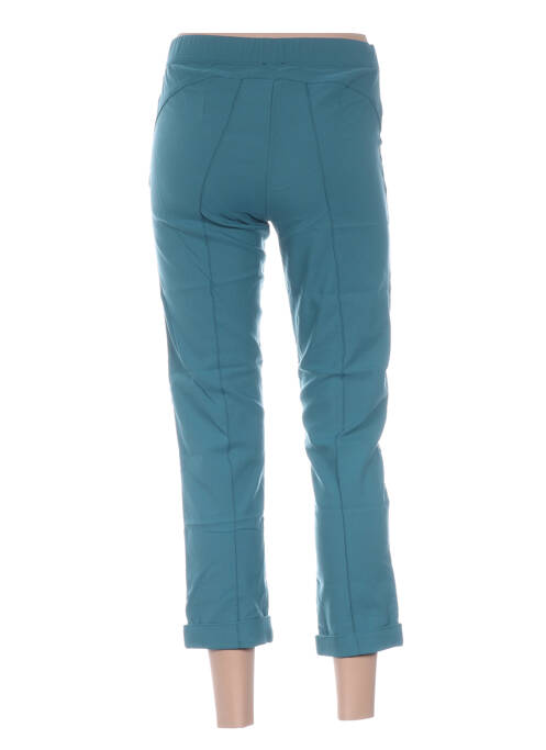 Pantalon 7/8 bleu MYTI pour femme
