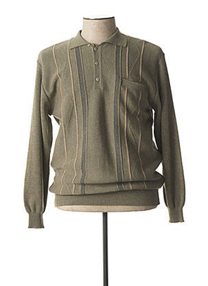 Pull vert CLASSIC GENERATION pour homme