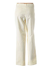 Pantalon droit blanc LORENZO FERRERI pour femme seconde vue