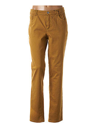 Pantalon droit jaune STARK pour femme