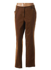 Pantalon droit marron STARK pour femme seconde vue