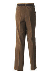 Pantalon droit marron M.E.N.S pour homme seconde vue