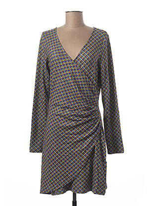 Robe courte manches longues manches longues violet SMASH WEAR femme
