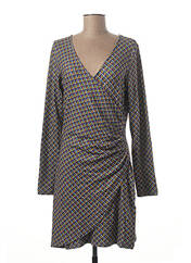 Robe courte violet SMASH WEAR pour femme seconde vue