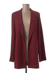 Veste casual rouge SMASH WEAR pour femme seconde vue