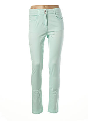 Pantalon slim vert LOLA ESPELETA femme