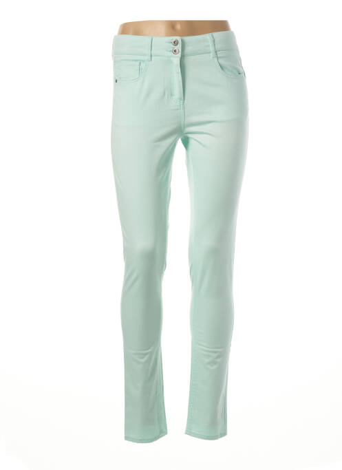 Pantalon slim vert LOLA ESPELETA femme
