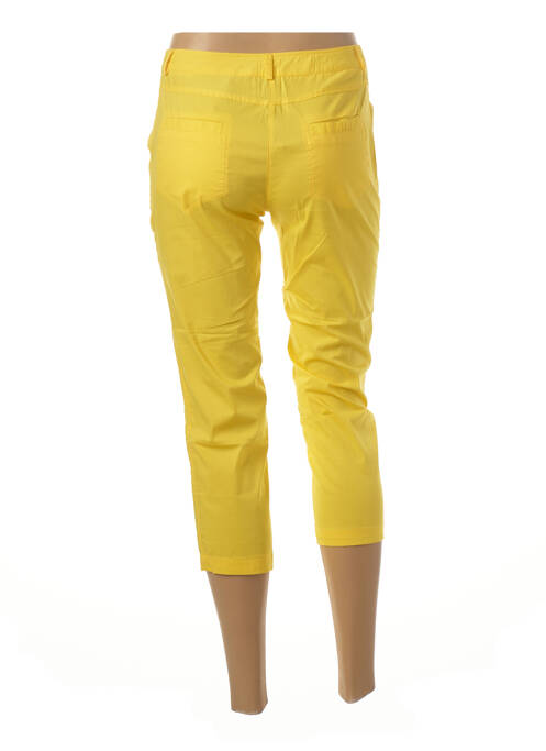 Pantacourt jaune MADO ET LES AUTRES pour femme