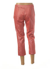 Pantalon 7/8 orange RAFFAELA D'ANGELO pour femme seconde vue