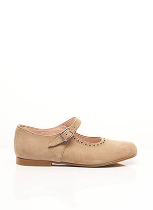 Ballerines beige CALZA CHOLO pour fille