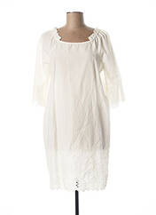 Robe mi-longue blanc ONLY pour femme seconde vue