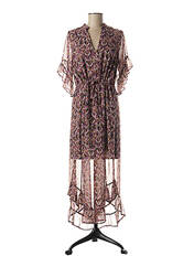 Robe longue violet LENNY B pour femme seconde vue