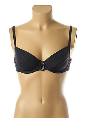 Haut de maillot de bain haut soutien-gorge emboitant haut soutien-gorge emboitant noir LISE CHARMEL femme