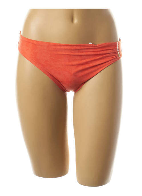 Bas de maillot de bain orange CHANTELLE pour femme