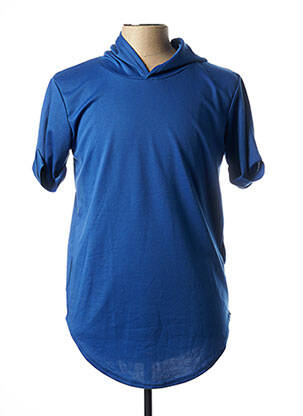 T-shirt bleu CELEBRYTEES pour homme