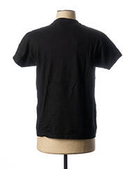 T-shirt noir TWO ANGLE pour homme seconde vue