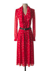 Robe longue rouge MICHAEL KORS pour femme seconde vue