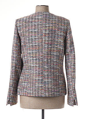 Veste casual col rond beige GUY DUBOUIS femme