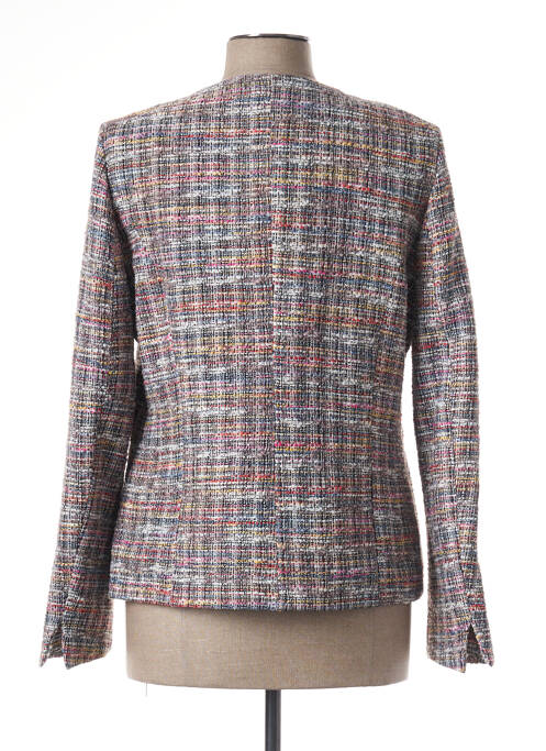 Veste casual col rond beige GUY DUBOUIS femme